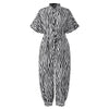 Retro jumpsuit button jumpsuit Angelwarriorfitness.com