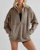 Women's Zipper Pocket Fashion Casual Exercise Sweater