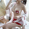 Sexy Erotic Lingerie Women's Nurse Clothes Suit Tight Angelwarriorfitness.com