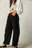 High Stretch Mid-Rise Barrel Jeans Fashion Wide Leg Shape Women Casual Baggy Mid Waist Denim Jeans Angelwarriorfitness.com