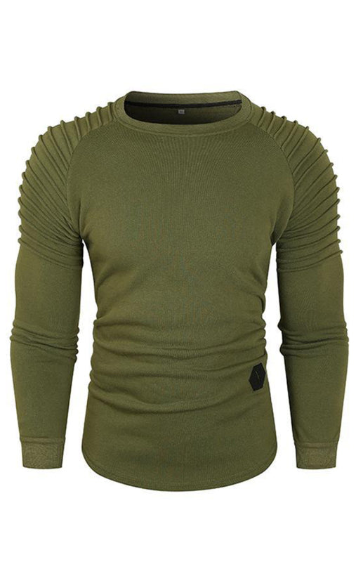 Men's Fashion Casual Versatile Sweatshirt Angelwarriorfitness.com