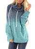 Two-colored fashion hoodies for women Angelwarriorfitness.com