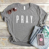 Pray Christian T Shirts Fashion Clothes Women's Tshirt tops Angelwarriorfitness.com