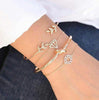Tocona T Fashion Bohemia Leaf Knot Hand Cuff Link Chain Charm Bracelet Bangle For Women Gold Bracelets Femme Jewelry 6115 Angelwarriorfitness.com