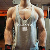 I-shaped Workout Clothes Muscle Training Sleeveless T-shirt Angelwarriorfitness.com