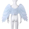 Halloween unisex oversized black white angel wings Angelwarriorfitness.com