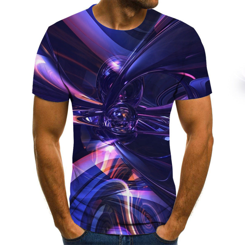 Men's printed T-shirt Angelwarriorfitness.com
