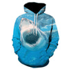 Shark Pullover Loose Hoodie For Men And Women 3 D Hoodies Angelwarriorfitness.com