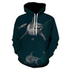 Shark Pullover Loose Hoodie For Men And Women 3 D Hoodies Angelwarriorfitness.com