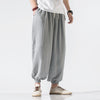 Thin Pants Plus Size Casual Pants Harem Pants Wide Leg Pants Men Angelwarriorfitness.com