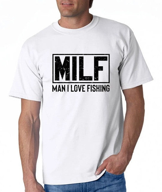 Milf Man I Love Fishing New Mens Shirt Sea Loves Fishes Rod Angelwarriorfitness.com