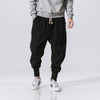 Chinese Style Harem Pants Men Streetwear Casual Joggers Mens Pants Cotton Linen Sweatpants Ankle-length Men Trousers M-5XL Angelwarriorfitness.com