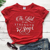 T-Shirt Women Fashion Retro Funny Jesus T-Shirt Faith Slogan Art Top Angelwarriorfitness.com