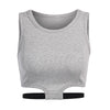 Knitted Slim Navel Sexy Women's Sleeveless Tank Top Knit Top Angelwarriorfitness.com