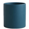 Nordic Industrial Style Colorful Ceramic Flowerpot Succulent Planter Green Plants Cylindrical Shape Flower Pot With Hole Tray Angelwarriorfitness.com