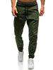 Men Trousers Drawstring Pants Hip Hop Harem Pants Mens Joggers Solid Pants Angelwarriorfitness.com