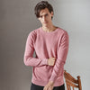 Mens bottoming shirt knitted sweater pullover Autumn Angelwarriorfitness.com