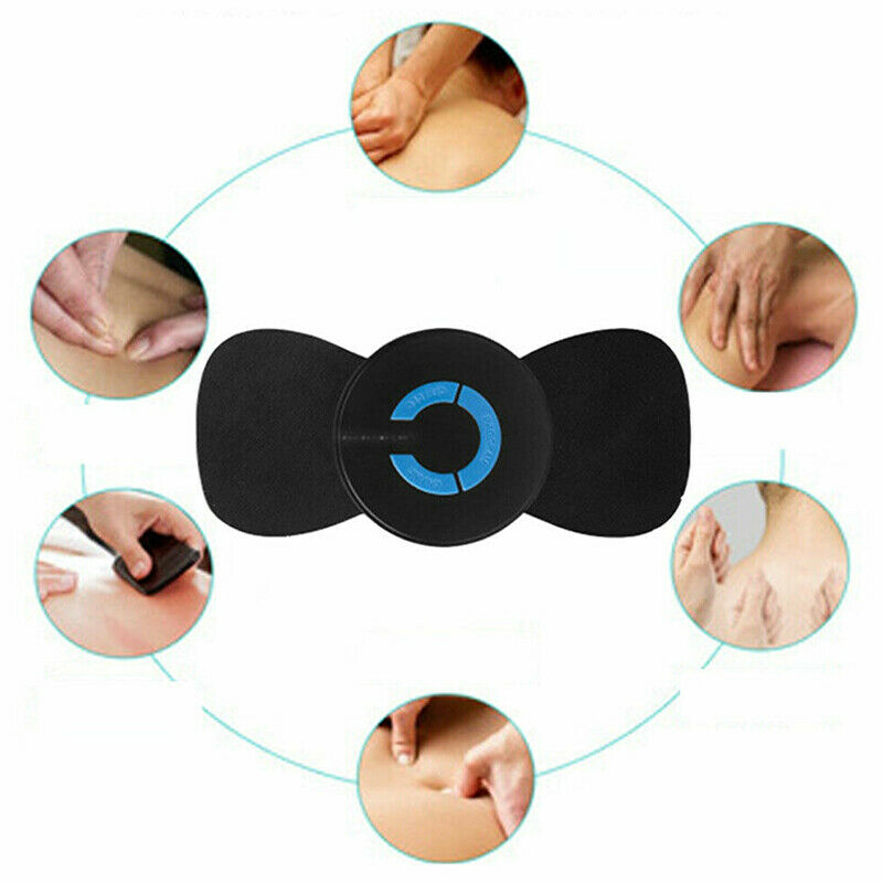 Electric Cervical Vertebra Spine Massager Massage Sticker EMS Pulse Neck Shoulder Whole Body Portable Massage Device Angelwarriorfitness.com