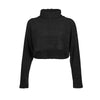 Turtleneck knitted cashmere top Angelwarriorfitness.com