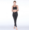 Yoga Set New Solid Crop Top Long Pant Athleisure Women Suit Gym Sports BraLegging Two Piece Set Sportswear Angelwarriorfitness.com