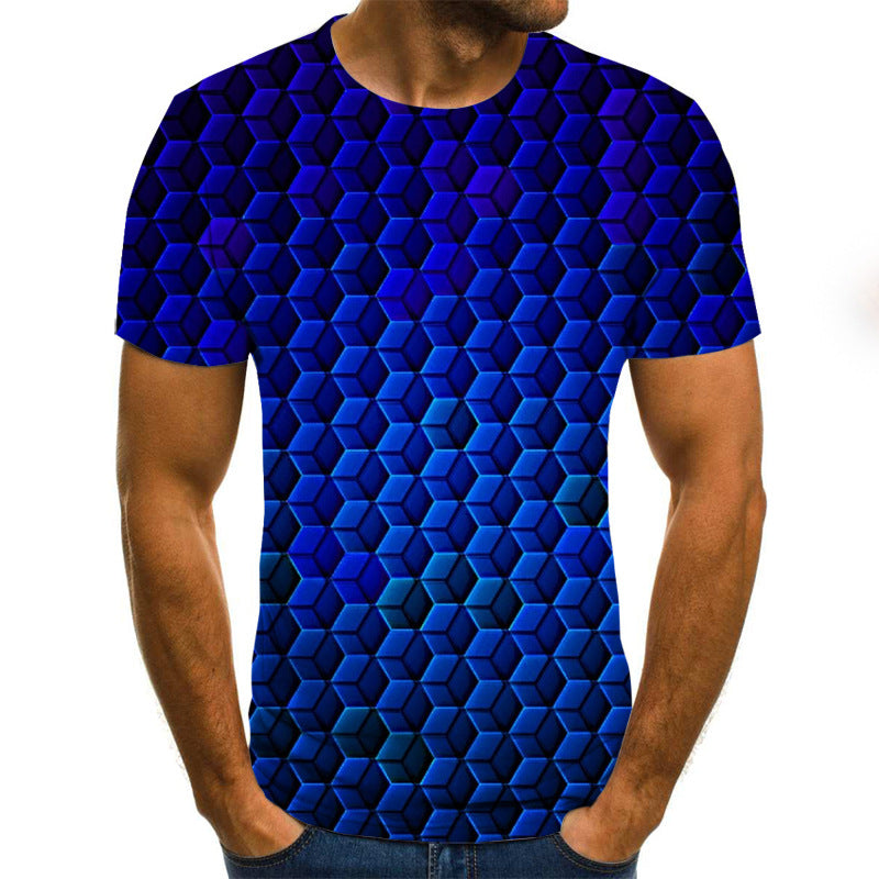 Men's printed T-shirt Angelwarriorfitness.com