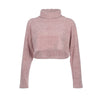 Turtleneck knitted cashmere top Angelwarriorfitness.com