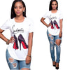 High-heeled Shoes T-Shirt Angelwarriorfitness.com