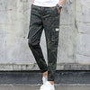 Camouflage tooling multi-pocket pants feet feet pants pants nine pants Angelwarriorfitness.com