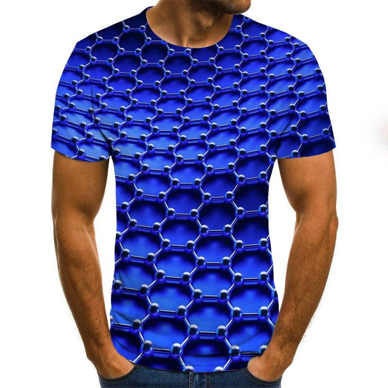 Men's printed T-shirt Angelwarriorfitness.com