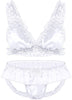 Men's Lace Bra Underwear Pseudo-girl Bra Angelwarriorfitness.com