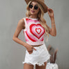 Knitted Tops Women Tank Top Casual Summer Sleeveless Y2K Vest Female Pullover Knitwear Fashion Streetwear Aesthetic Cute Shirts Angelwarriorfitness.com