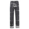 Fashion Ladies Tie Dye Drape Straight Leg Jeans Angelwarriorfitness.com