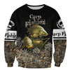 Animal Carp Fishing 3D All Over Printed Men Hoodie Harajuku Sweatshirt Angelwarriorfitness.com
