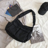 Men And Women Canvas Messenger Bag Student Street Large Capacity Multi Pockets Shoulder Bags Angelwarriorfitness.com