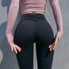 Leggings Women Back Waist Cross Belt Hip Lift Angelwarriorfitness.com