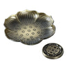 Retro Lotus Incense Burners Angelwarriorfitness.com