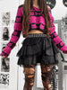 Gothic Harajuku Print Sweater Angelwarriorfitness.com
