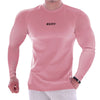 Thin Men's Muscle Sports Slim Round Neck Fitness Casual T-shirt Angelwarriorfitness.com
