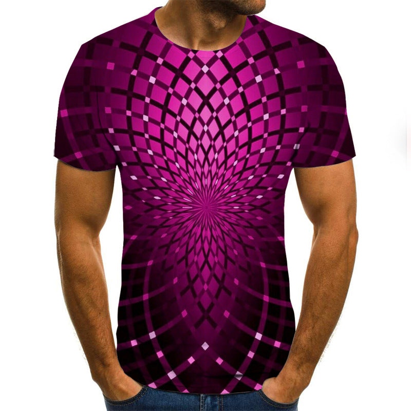 Men's printed T-shirt Angelwarriorfitness.com