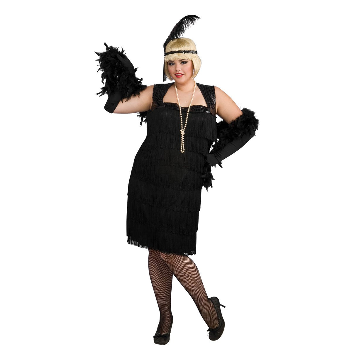 Rubies Costumes 278273 Adult Flapper Costume, Normal Size Angelwarriorfitness.com