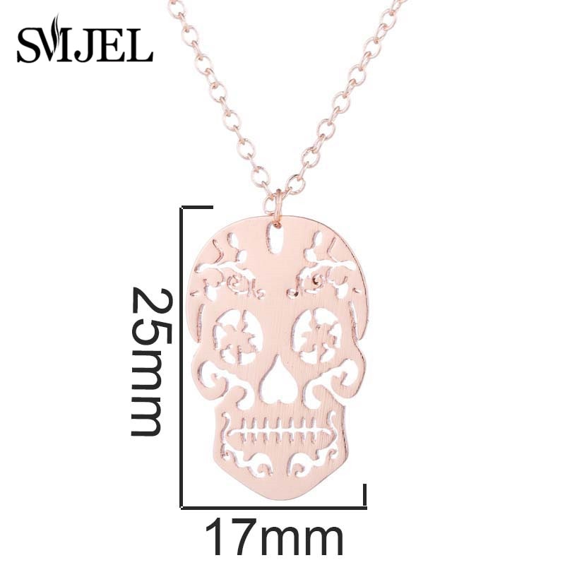 Sugar Skull vintage Pendant Angelwarriorfitness.com