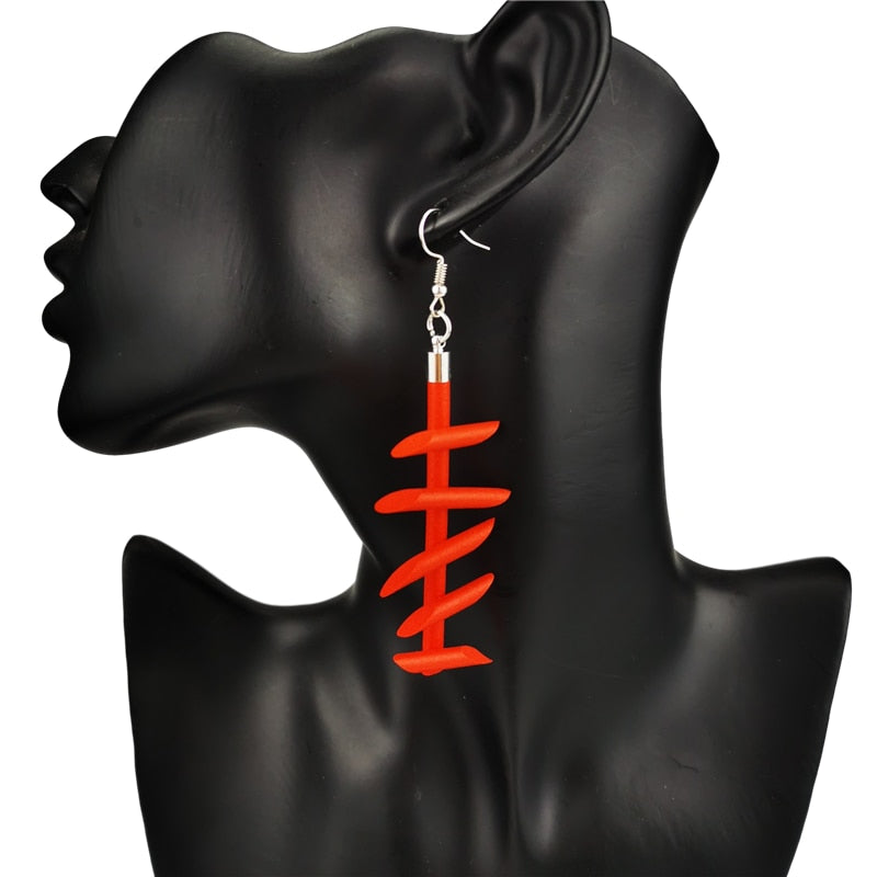 UKEBAY New Gothic Pendant Necklaces Women Punk Sweater Chains 3 Necklaces Strange Jewelry Handmade Rubber Jewelry Torques Rope Angelwarriorfitness.com