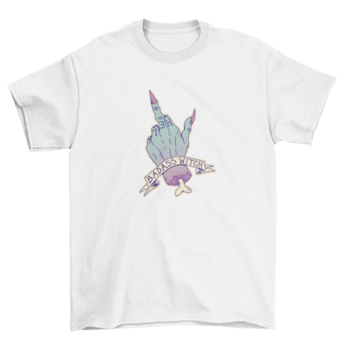 Pastel goth badass witch t-shirt design Angelwarriorfitness.com