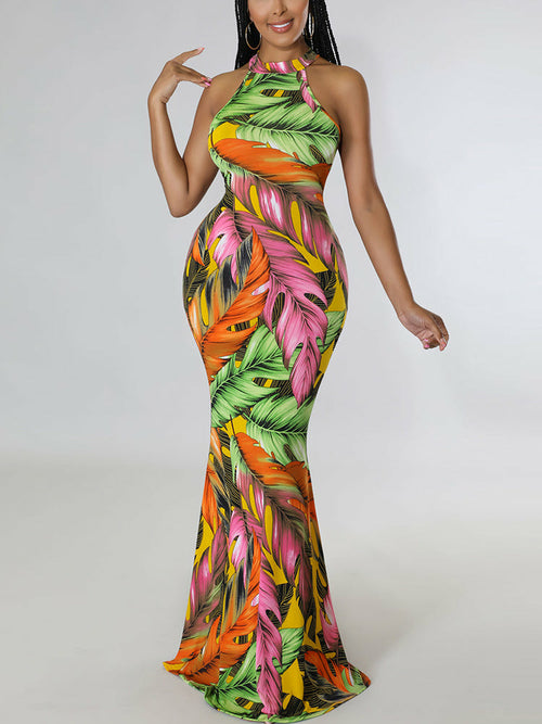 Women Sleeveless Elegant Summer Boho Beach Dress Angelwarriorfitness.com