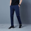 Mens Fashion Solid Color Loose Casual Pants Angelwarriorfitness.com