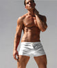 Men's Front Pocket Swim Shorts Quick Dry Beach Angelwarriorfitness.com