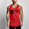 Fitness Men Shirt Slim Fit Vests Mesh Singlets Muscle Tops Angelwarriorfitness.com