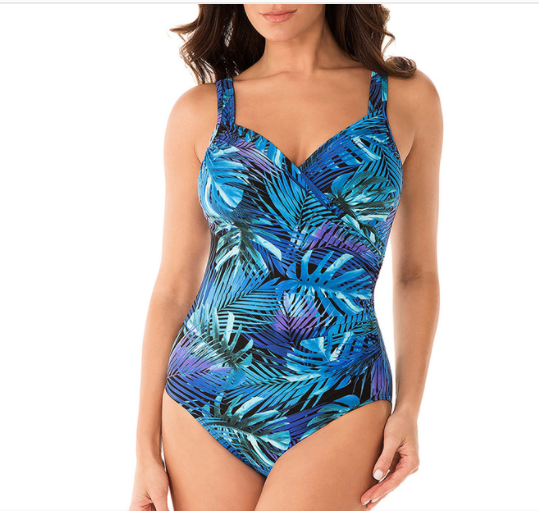 Women's swimwear with solid shoulder straps Angelwarriorfitness.com