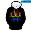 Gay Day Parade Leisure 3D Digital Printing Pullover Hoodie Men And Women Angelwarriorfitness.com