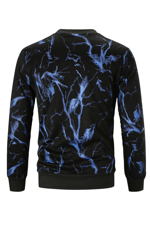 Men's Fashion Casual Print Sweatshirt Angelwarriorfitness.com